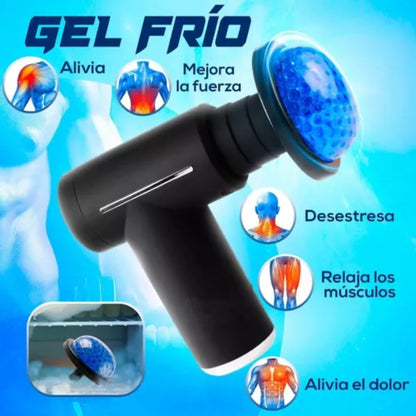 Masajeador Muscular Eléctrico Pistola Massage Gun Calor Frio