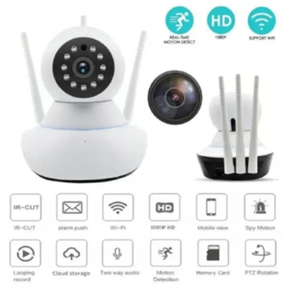 Combo: Camara 3 Antenas Inalambrica Wifi+ Memoria SD 32GB Clase 10