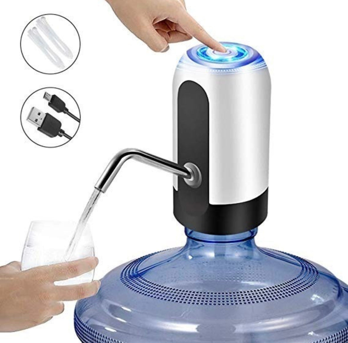 Dispensador Automatico De Agua Para Botellon Recargable