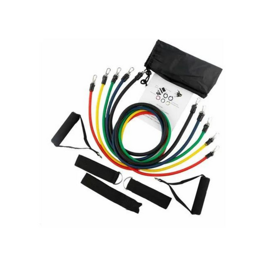 Kit De Bandas Elásticas Tubulares De Resistencia. 11 Pcs