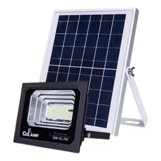 Reflector Lampara Led Panel Solar Cl750s 100w Recargable